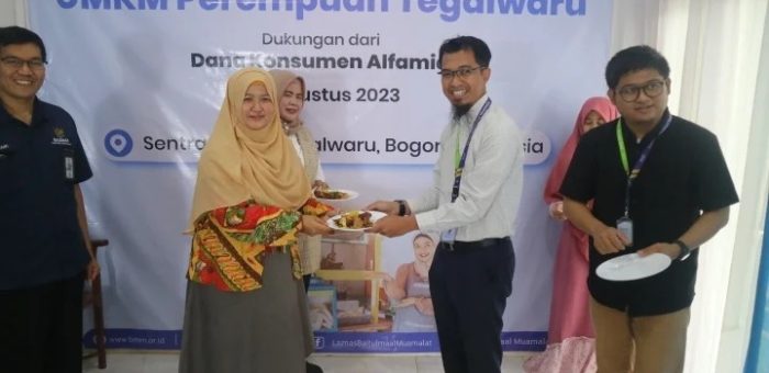 Launching Program Prioritas Nasional LAZ BMM di Desa Tegalwaru